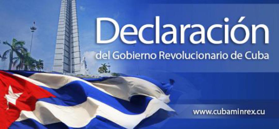 Declaration by the Republic of Cuba: Stop U.S. Imperialist Military Aggression Against Venezuela