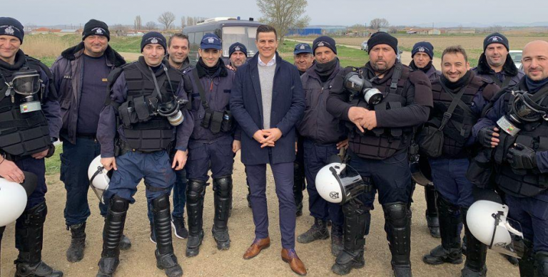 Far-Right Politicians and Identitarians Descend on Greece to Stop Incoming Refugees from Turkey