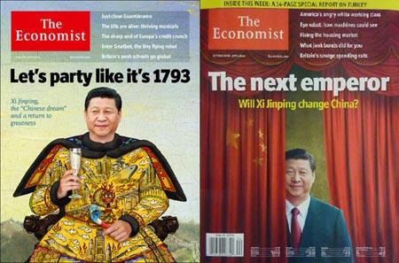 Chinese president Xi Jinping emperor photo lands The Economist in hot water | Bamboo Innovator