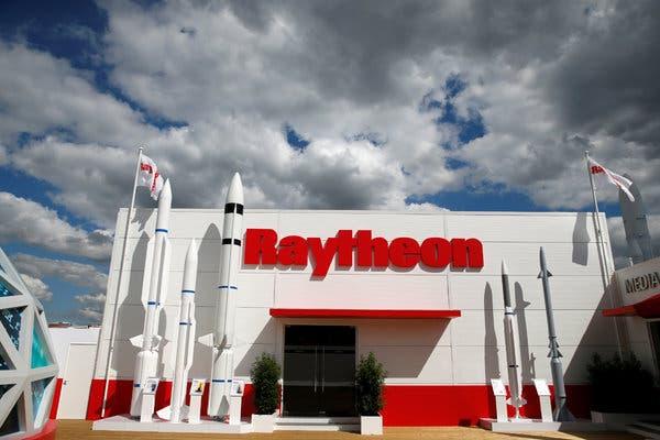 Raytheon  hired former U.S. officials to press for approval of arms deals with Saudi Arabia, one of its most important clients.