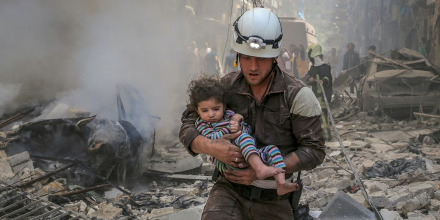 Syria's White Helmets Risk Everything for Victims of Airstrikes
