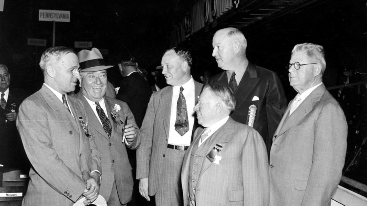 U.S. Senator Harry Truman and Tom Pendergast