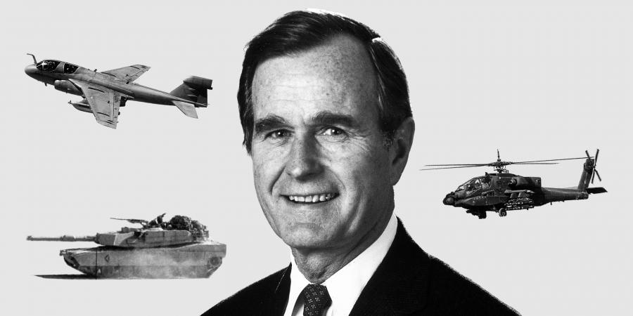 George H.W. Bush (1924-2018), American War Criminal