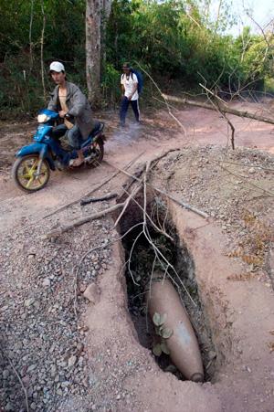Leftover Unexploded Ordnance (UXO) | Legacies of War