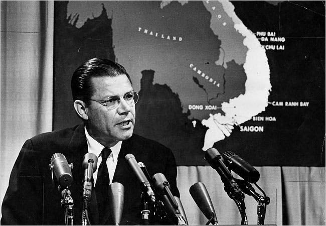 Robert S. McNamara, Architect of a Futile War, Dies at 93 - The New York  Times