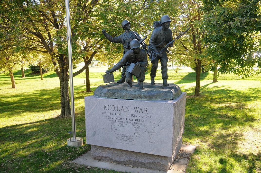 The Korean War - SOLDIERS WALK - A MEMORIAL DEDICATED TO OUR VETERANS -  PAST, PRESENT & FUTURE