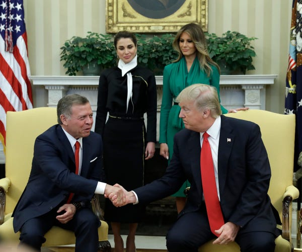 trump abdullah