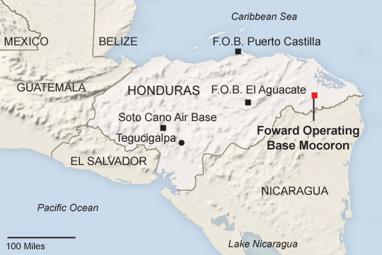 US Military Supporting Honduras Drug War with New Forward Bases - InSight  Crime