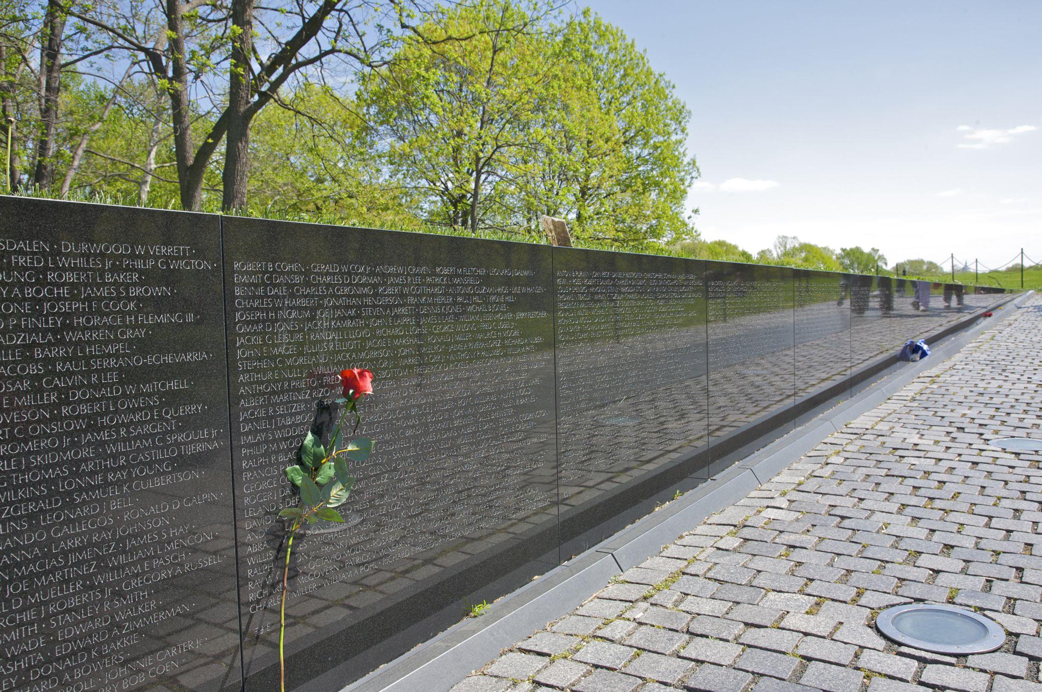 Vietnam Veterans Memorial in Washington, DC