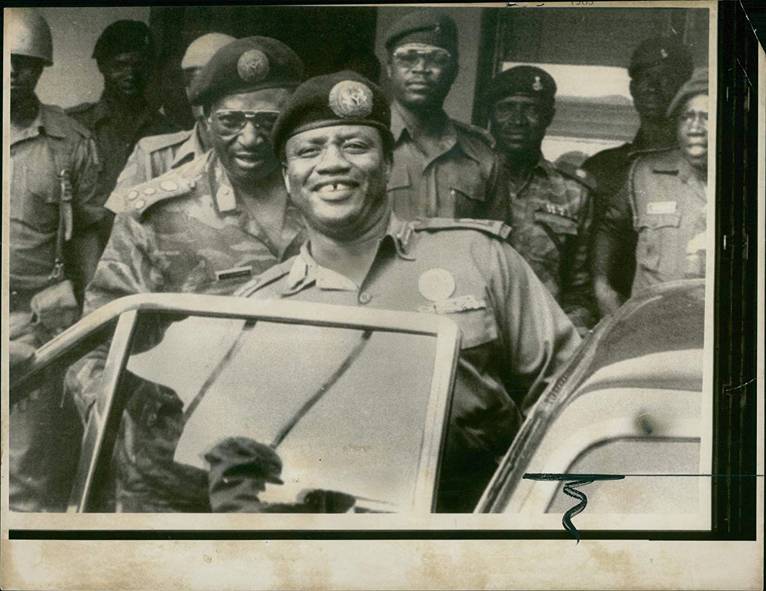 Amazon.com: Vintage photo of Ibrahim Babangida: Entertainment Collectibles