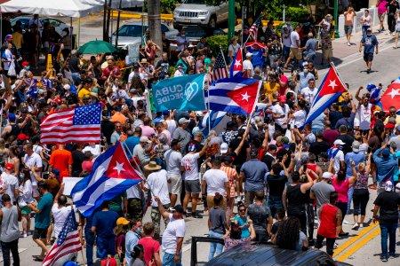 Biden Says U.S. Stands With the Cuban People Following Protests