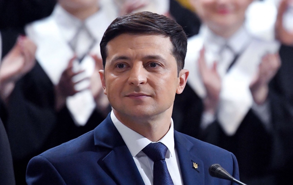 Ukranian comedian Volodymyr Zelensky set to become president