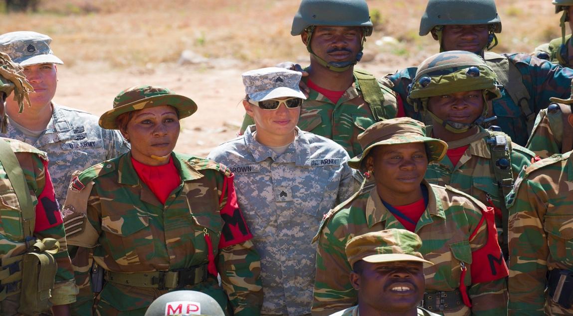 A group of people in military uniforms

Description automatically generated with medium confidence