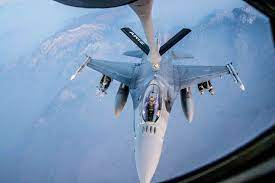 A picture containing transport, airplane, aircraft
Description automatically generated