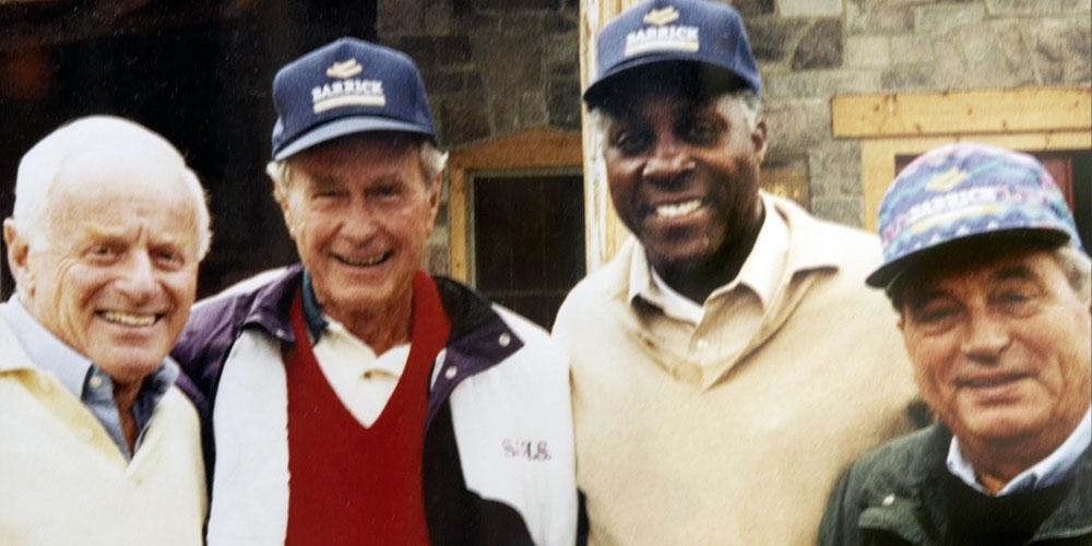 Barrick Gold Corporation - Barrick Honors the Memory of President George H.  W. Bush