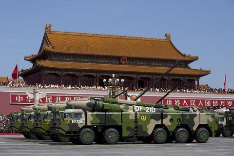 China Holds Military Parade To Commemorate End Of World War II In Asia