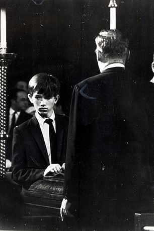 RFK Jr at funeral