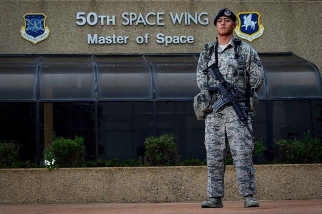 Staff Sgt. Eric Proctor of the 50th Security Forces Squadron, responsible for...