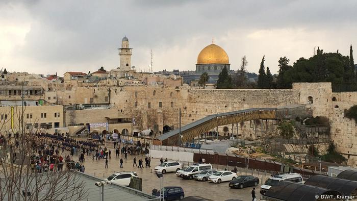 The Wailing Wall and Temple Mount