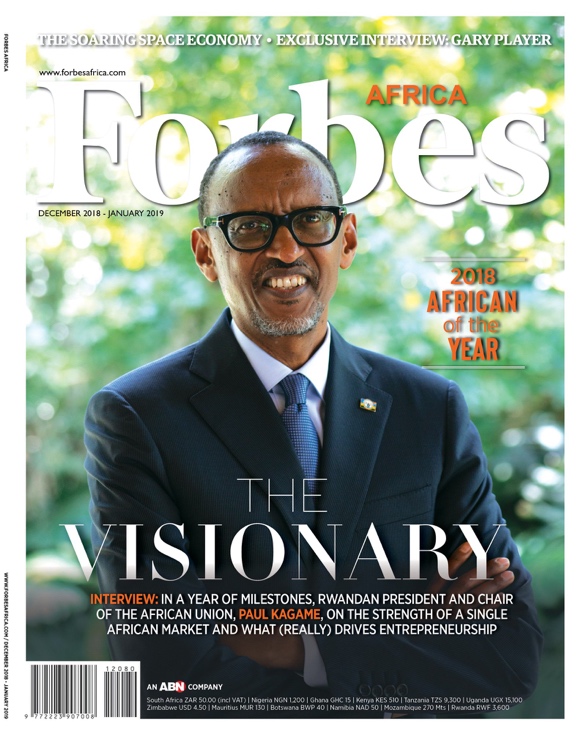 Forbes Africa on Twitter: "[NEW EDITION] @PaulKagame, Rwandan president &  Chair of the AU, graces the December/January issue of our #ForbesAfrica  magazine. In an exclusive interview he speaks to our editor @METHILRENUKA