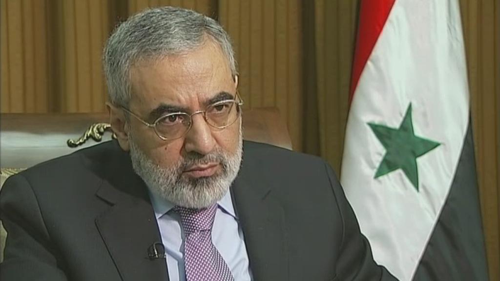 Syria information minister: political process coming – Channel 4 News
