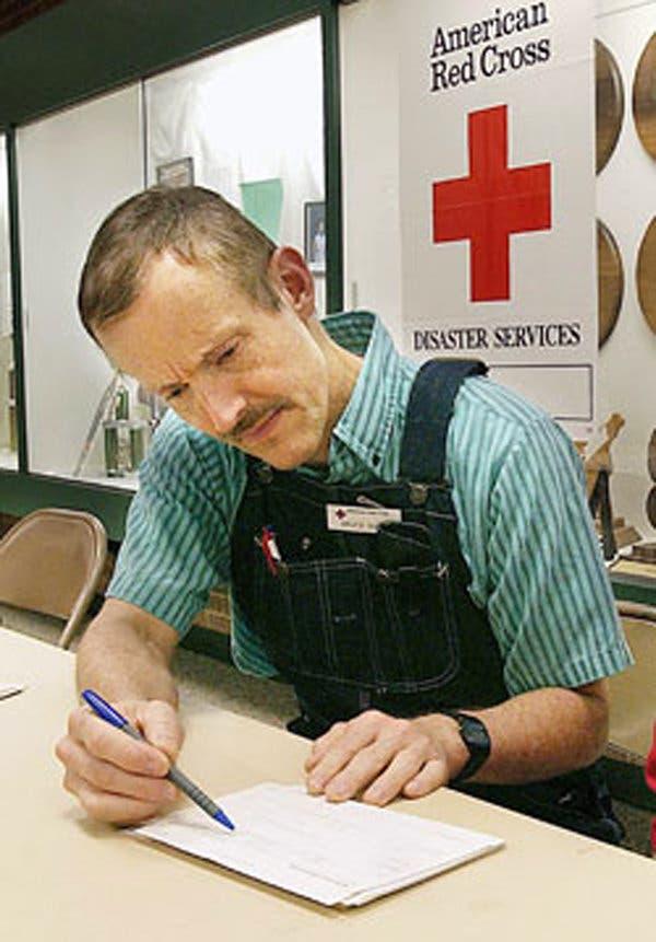 The late Bruce Ivins in 2003, when he was a microbiologist at Fort Detrick, Md.