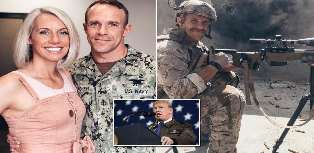 U.S. Navy SEAL Edward Gallagher charged with war crimes in Iraq reunited with his wife | Daily Mail Online