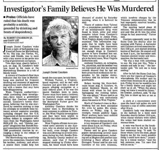 1991 Danny Casolaro - Newspapers.com