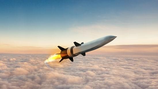 A Hypersonic Air-breathing Weapons Concept (HAWC) missile as seen in an artist's conception. (Representational Image / REUTERS)
