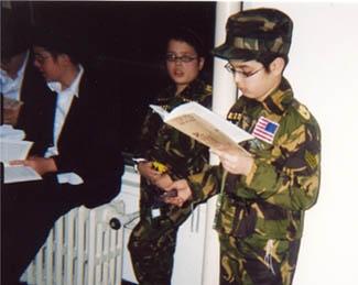 A picture containing person, military uniform

Description automatically generated