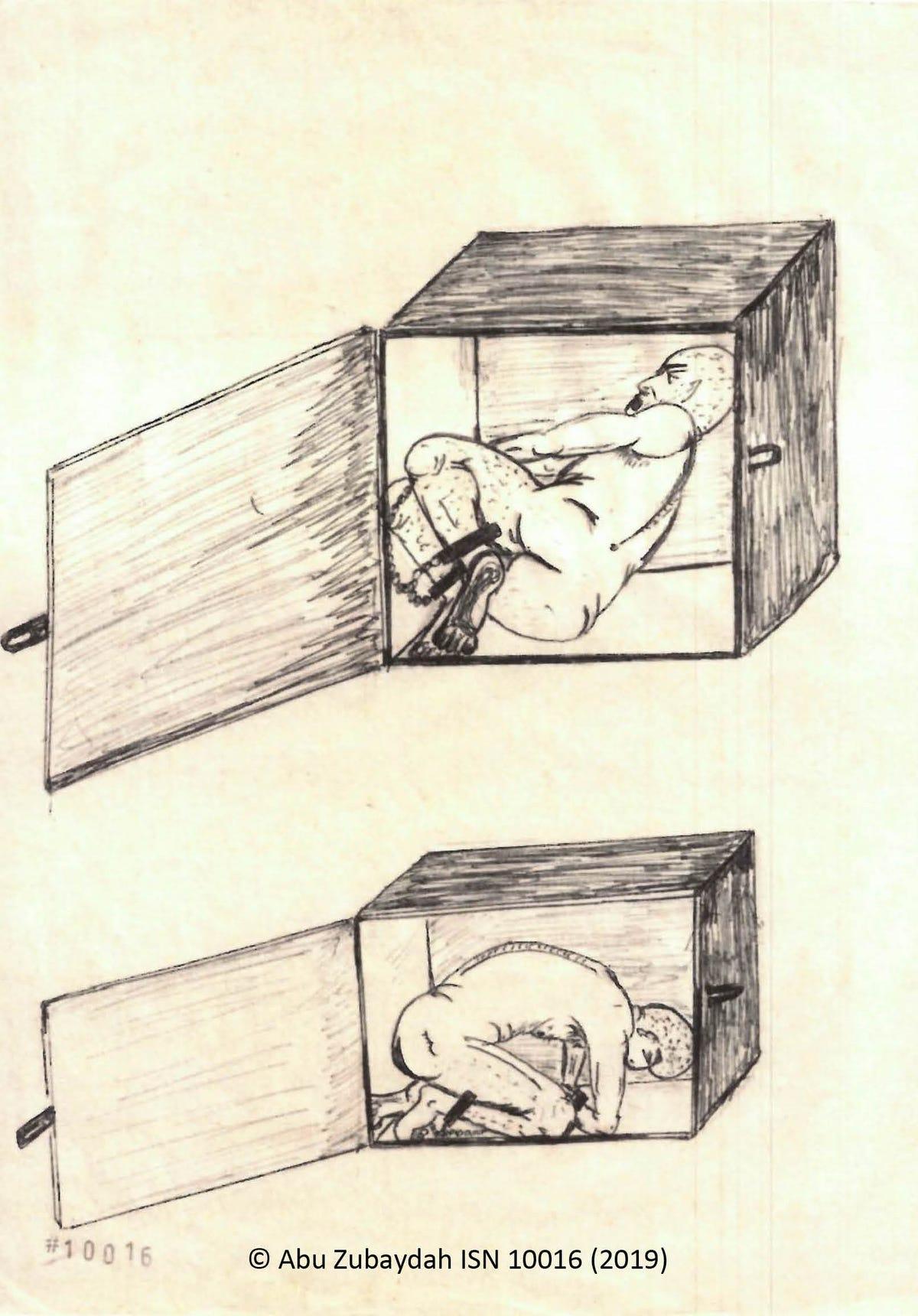Abu Zubaydah drawing