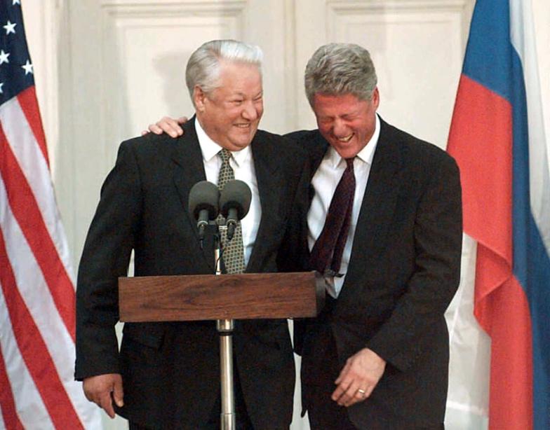 Boris Yeltsin is dead at age 76