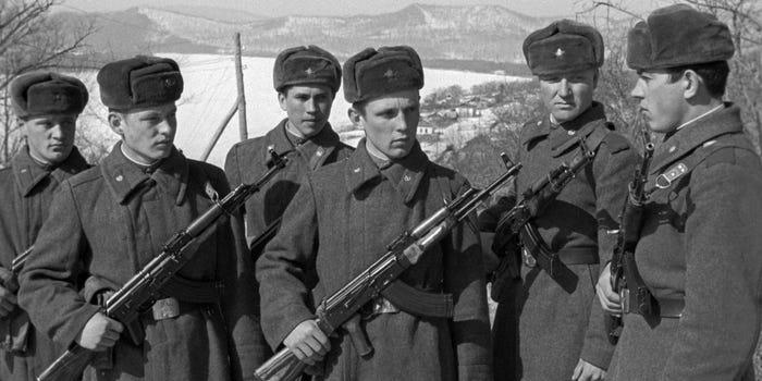 China Russia Soviet Union border dispute