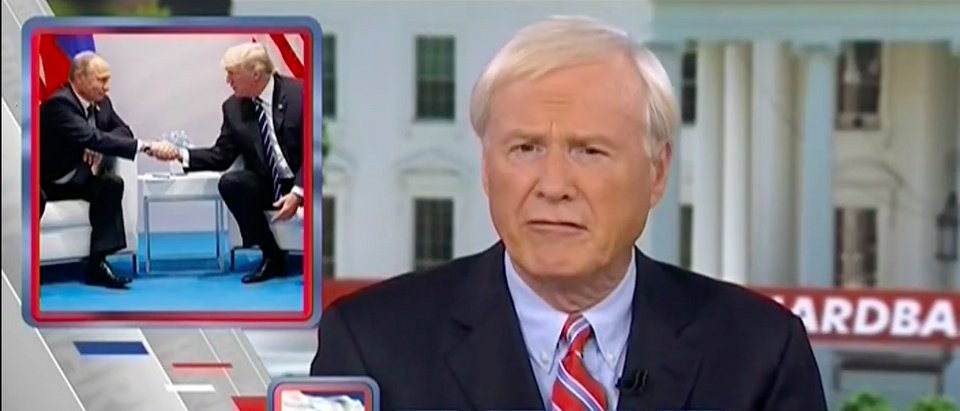Chris Matthews: 'Big Story' Is Trump And Putin Manspreading [VIDEO] | The  Daily Caller