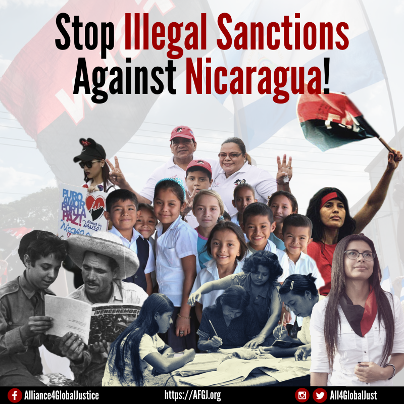 NicaNote: Stop the RENACER Act! Further Action is still necessary! -  Alliance for Global Justice