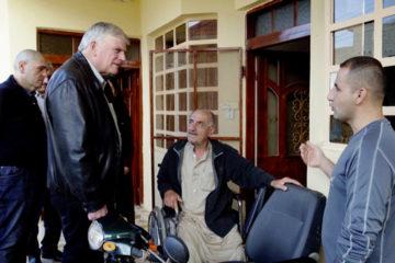 Samaritan's Purse President Franklin Graham meets with Christians in Iraq where we are rebuilding homes destroyed by ISIS.
