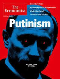 Vladimir Putin, The Economist Magazine 22 October 2016 Cover Photo - United Kingdom