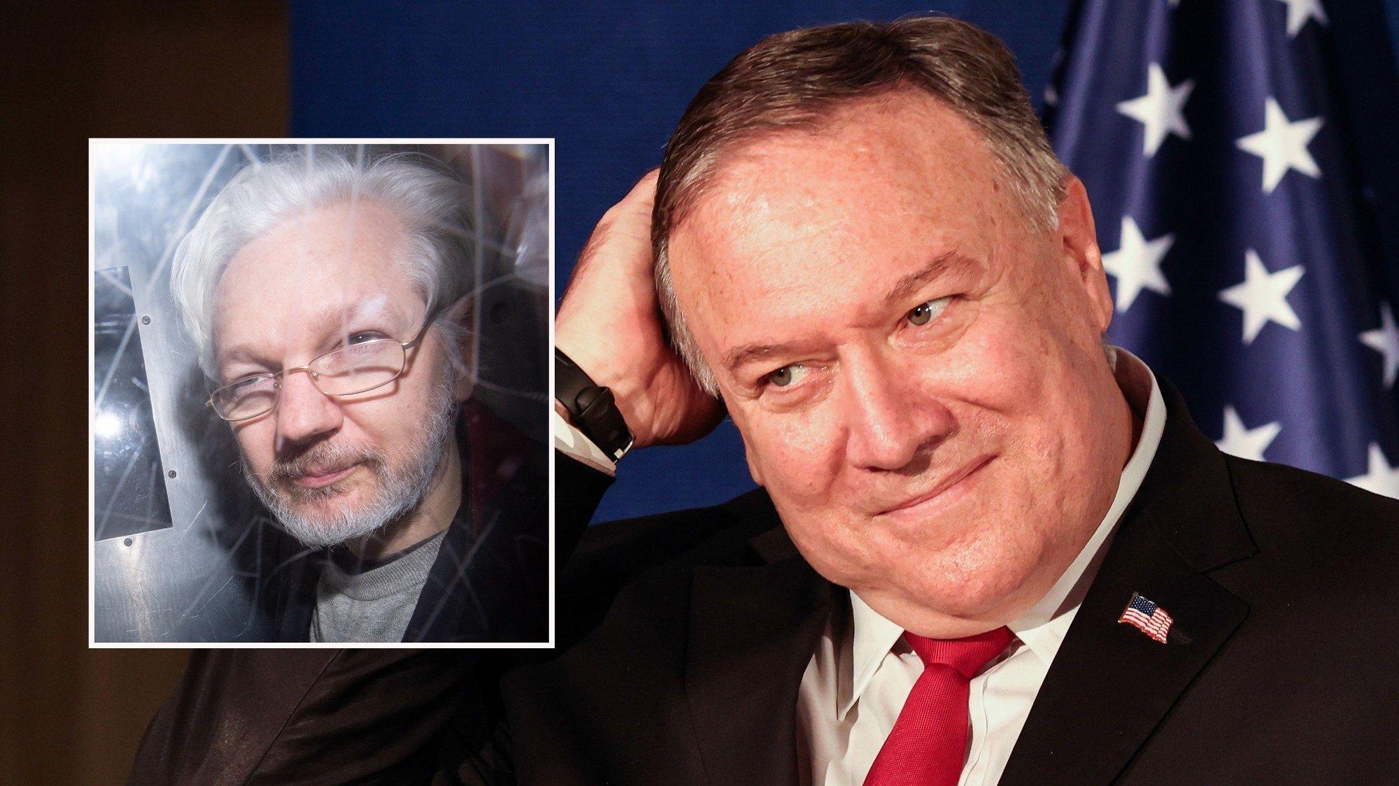 Julian Assange, Mike Pompeo |