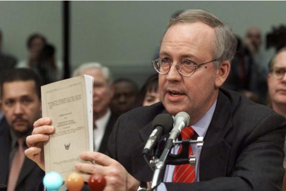 Ken Starr, author of the "Starr Report," became famous for investigating Clinton and Lewinsky rather than Foster's death.