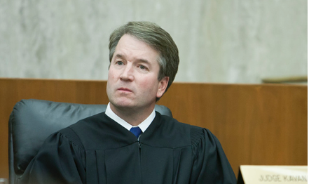 Newly appointed Judge Kavanaugh.