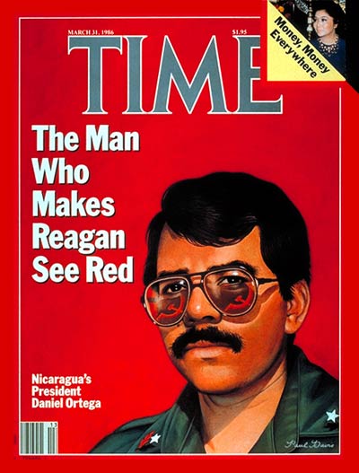 TIME Magazine Cover: Daniel Ortega - Mar. 31, 1986 - Nicaragua - Iran-Contra