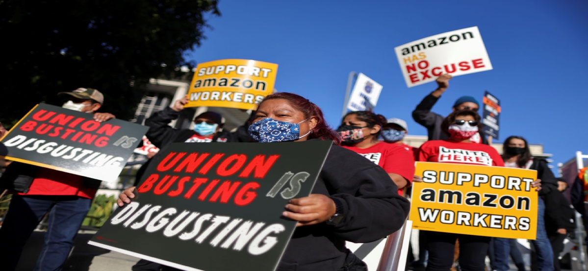 How Amazon fought the union drive in Alabama