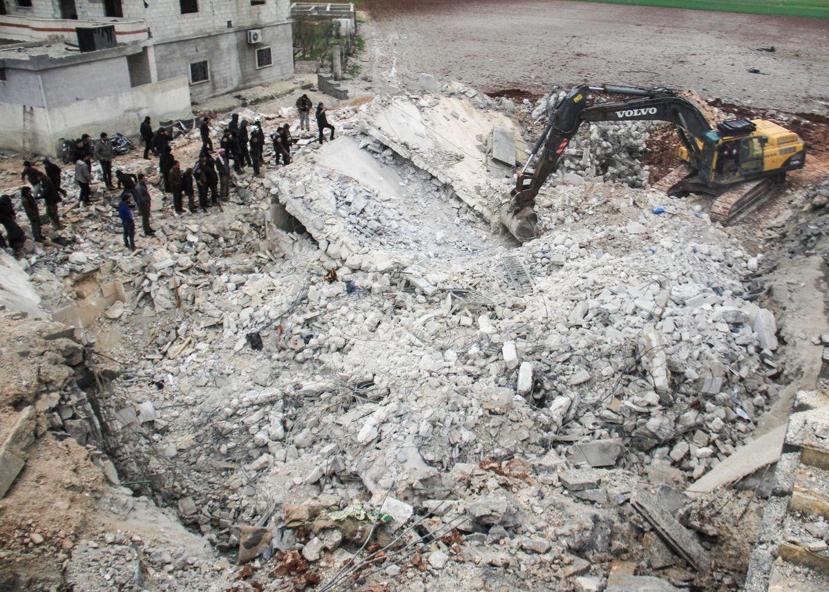 At least 46 civilians claimed dead in alleged 'massacre' at Syrian mosque  hit by U.S. drone - Chicago Tribune