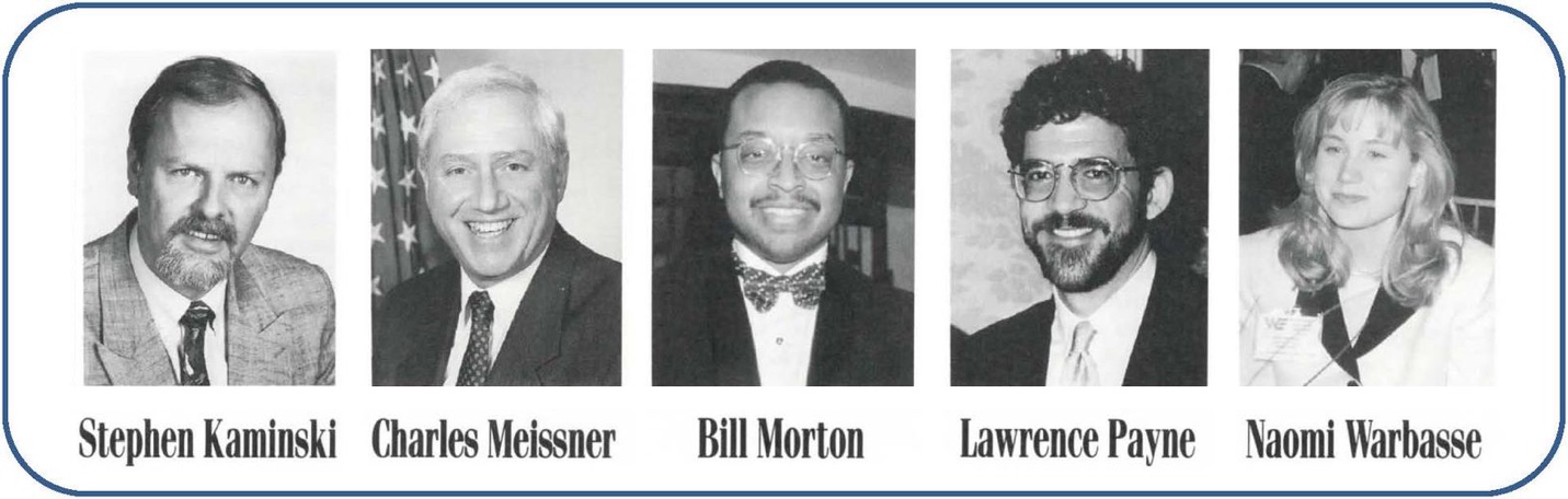 ITA Employees from left to right: Stephen Kaminski, Charles Meissner, Bill Morton, Lawrence Payne, Naomi Warbasse