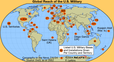 Base Nation - U.S. Military Bases Worldwide - The History Reader : The  History Reader