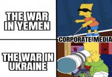 As Outrage Grows Over Civilian Casualties in Ukraine, Media Ignores Suffering of Yemeni People