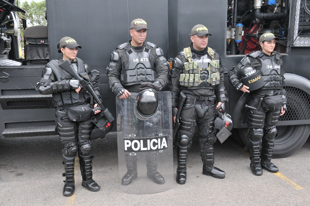 Escuadrón Móvil Antidisturbios | Policía Nacional de los colombianos | Flickr
