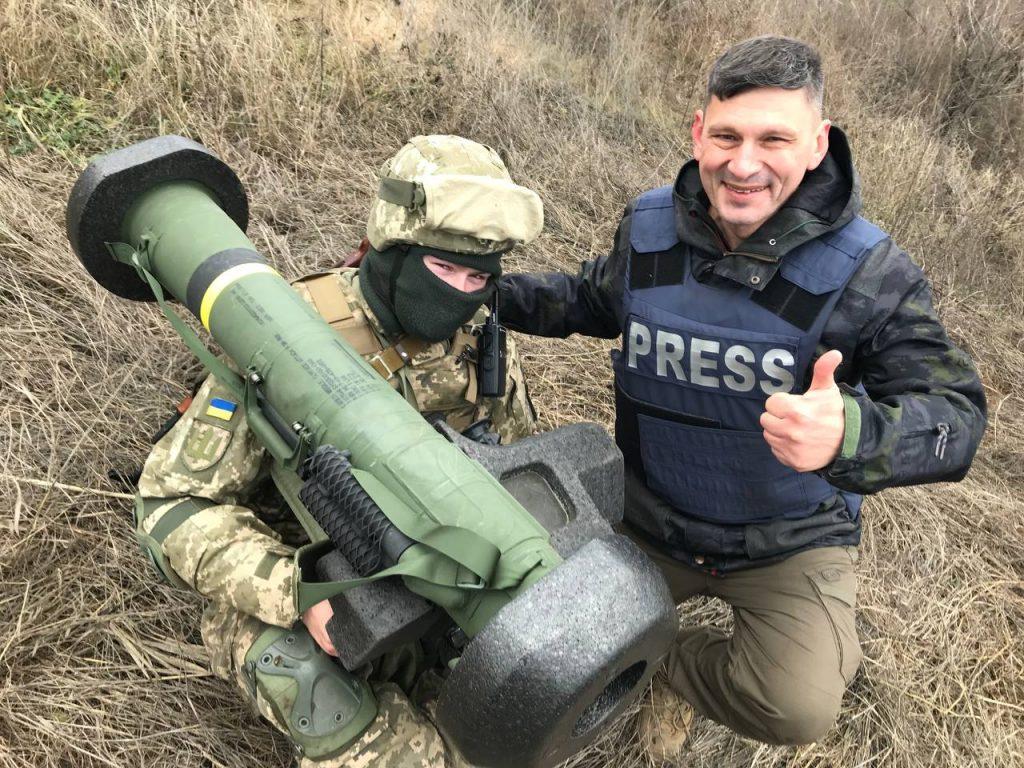 Javelin anti-tank missiles seen deployed to Donbas