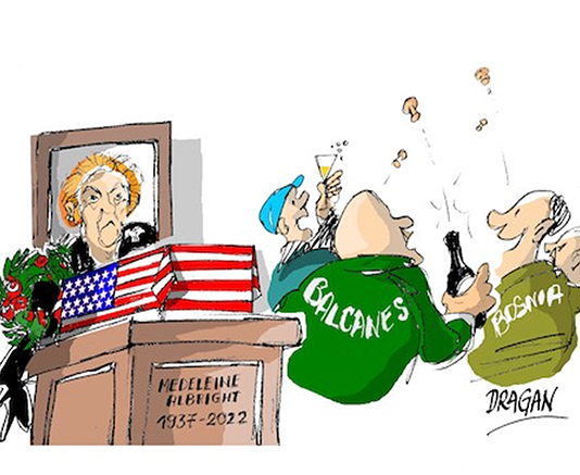 Albright Was a Key Figure Sparking New Cold War by Championing NATO Expansion as Secretary of State in 1990s