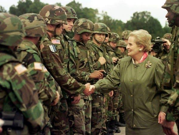 Madeleine Albright, First Woman to Serve as Secretary of State, Dies at 84  - The New York Times